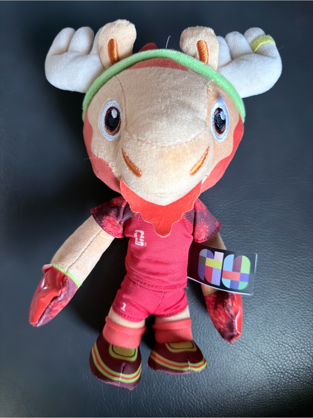 FIFA World Cup Maple Moose Mascot NWT